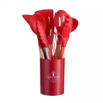 Premium Silicone Kitchen Utensil Set
